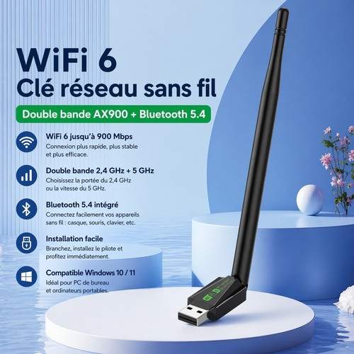 Clé wifi ax900 usb - clé, 6