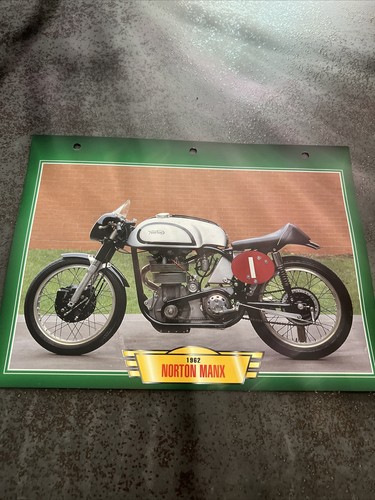 Norton 500 manx 1962 - manx, fiche