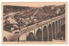 CPA 22 - DINAN : VIADUC DE LANVALLAY et VIADUC DE LA RANCE (CÔTES-D'ARMOR)