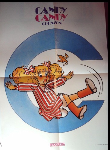 Affiche candy coeur - affiche,