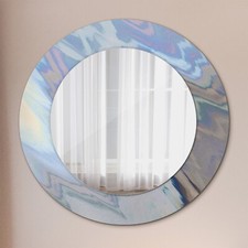 Mural Rond Miroir Avec Cadre