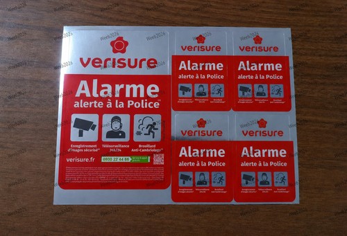 Autocollant verisure 2026 - ,