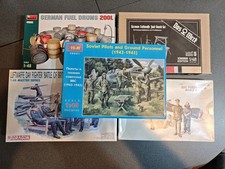 LOT FIGURINES ET ACCESSOIRES 1/48 AVIATION : DIVERS MARQUES