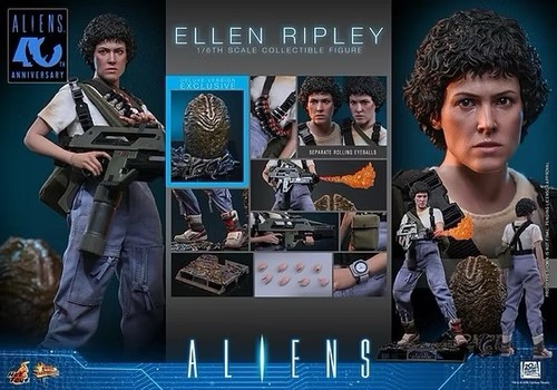 Hot toys ellen ripley alien - ellen,
