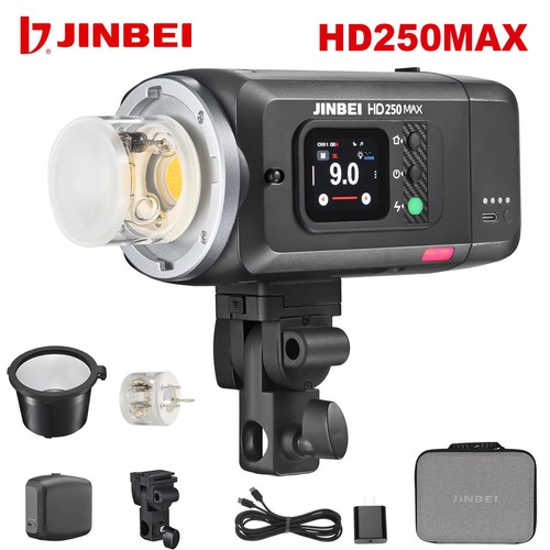 Jinbei hd250max 220w ttl hss - hd250max,