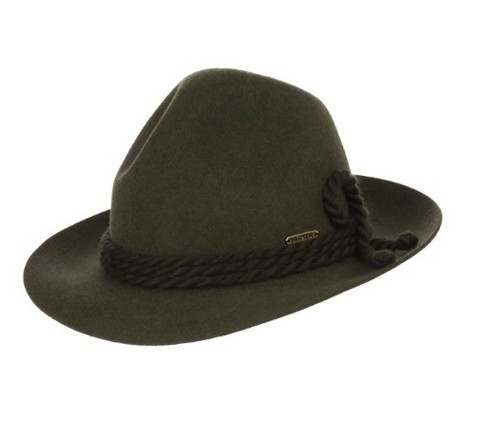 Chapeau tyrolien vert loden - vert,