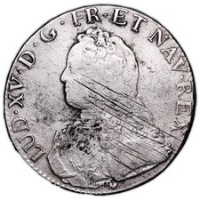 Louis XV - Ecu 1729 & Aix en Provence - Treasure of Saint Thibaut