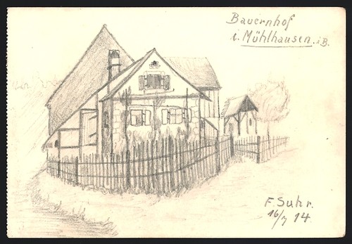Dessin main suhr - main,