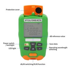 Optical Power Meter With USB Cable Mini Rechargeable Fiber Optic Power Tester
