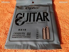 Jeu de cordes guitare