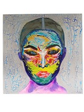 Tableau abstrait coloré - abstrait,