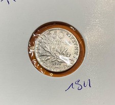 France - 50 Centimes Semeuse 1911 argent - III République 1871-1940