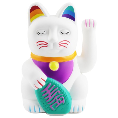 Chat porte bonheur - porte-bonheur, angry