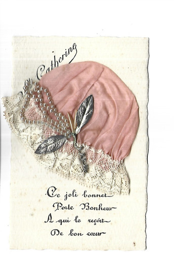 Carte avec bonnet sainte - bonnet,
