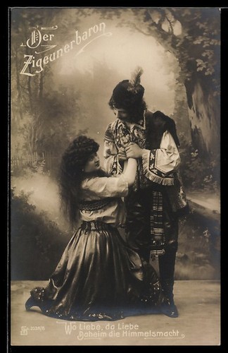 Carte postale opérette - , le