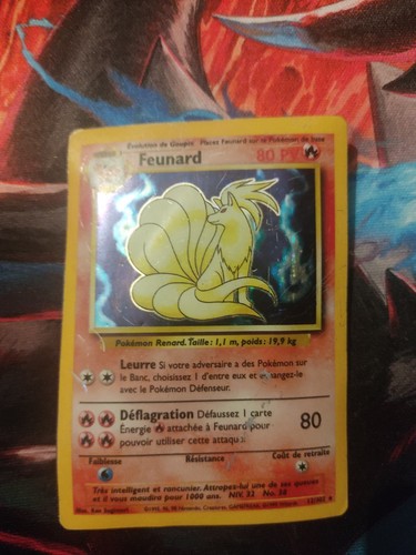 Carte pokémon feunard holo - carte, :