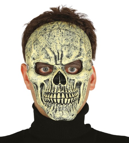 Masque crâne humain en - masque,