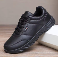 Chaussures hommes pas cher souple confortable noir blanche 39 au 46 tendance