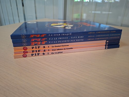 Lot bds pif éditions - 6,