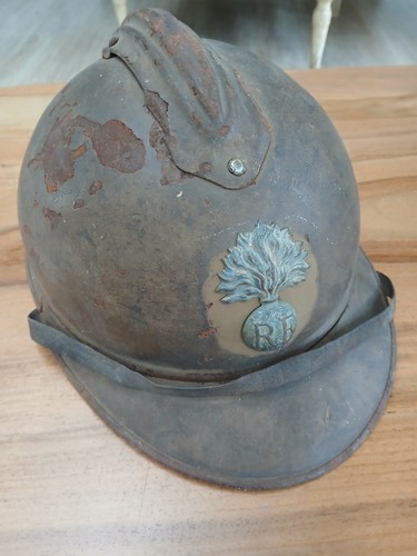 Casque poilu première guerre - casque,