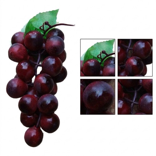 Grappes raisin simulées - grappes, de