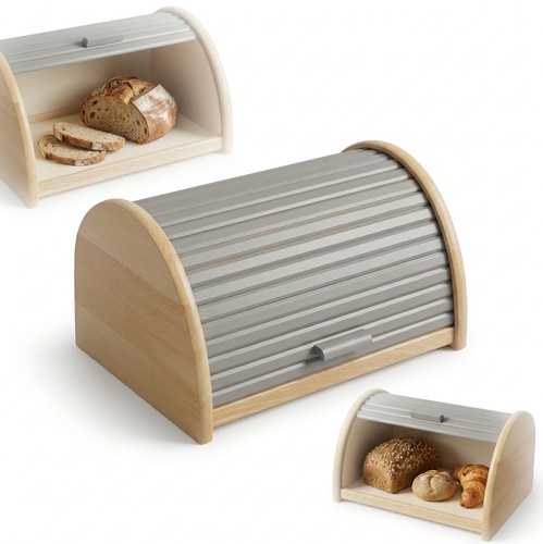 Boîte pain bois - en,