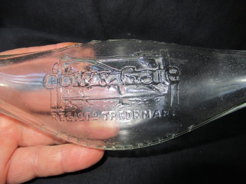 Rare ancien biberon verre - ancien,