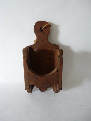 Porte mortier bois - , art