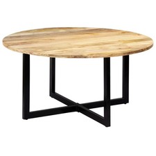 Table à Dîner 110x75 cm Bois de Manguier Massif Salle à Manger Cuisine vidaXL