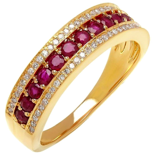 Bague alliance diamant naturel - alliance,