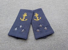 FOURREAUX  EPAULES  -  VICE  AMIRAL  -  3  ETOILES