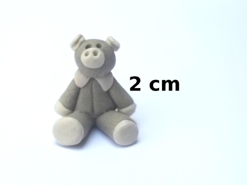 Cochon miniature en terre - ,,