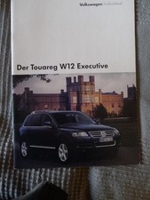 CATALOGUE TOUAREG W12 EXECUTIVE (VW INDIVIDUAL) 6/05 ALLEMAND