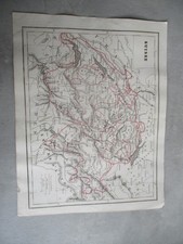 SUISSE CARTE GEOGRAPHIE ATLAS