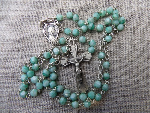 Chapelet ancien perles de - chapelet,