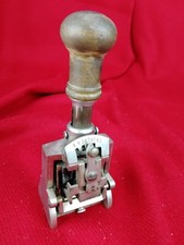 Tampon Dateur et Encreur Ancien , Accessoires de Bureau ... 