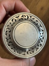 Boîte À Éponge Argent Massif XVIII Eme Siècle Epoque Louis XVI France