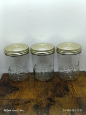 LOT DE 3 BOCAUX VIDES EN VERRE