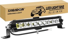 Barre led 11" 27 cm 30W 3000LM une rangée 12V 24V, mixte, RIG11_30