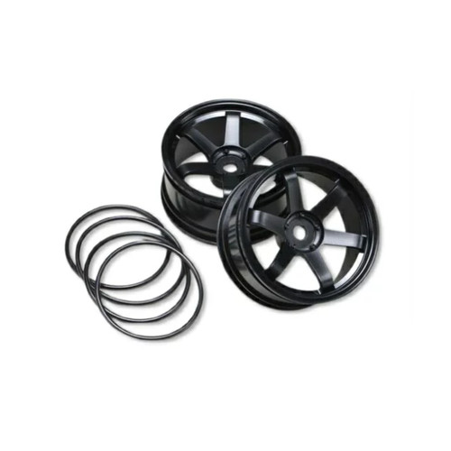 Yokomo drift wheels spoke - yokomo, 6-spoke