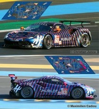 Décal Ferrari 488 GTE Le Mans