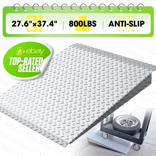 Alloy iron door threshold ramp - alloy,