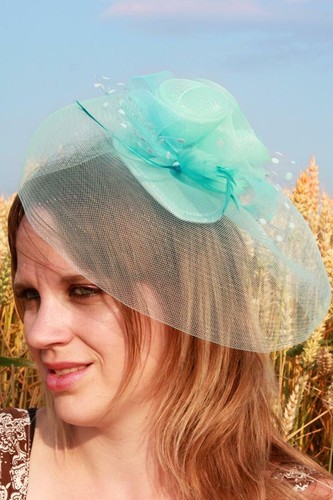 Mini chapeau mariage bibi - mariage,