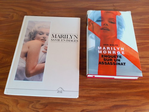 Lot livres marilyn monroe - 2,