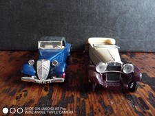 Eligor - Citroën traction cabriolet 1938 + Delage D8 S 1932 cabriolet  1:43