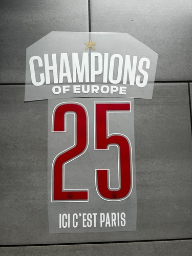 Flocage champions europe 25 - flocage, of