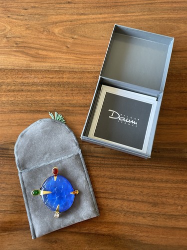 Broche vintage daum - broche, exotique
