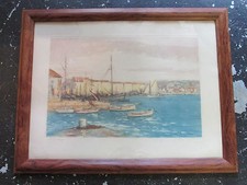 MANUEL ROBBE Gravure Aquatinte