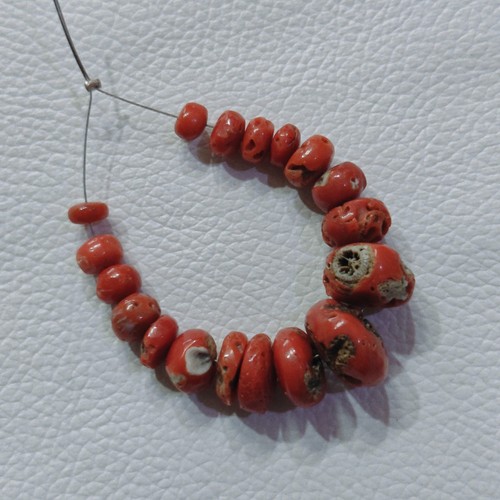Perles rondelles vintage - , en