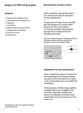 Bedienungsanleitung-Operating Instructions Bang Olufsen Beogram CD 7000